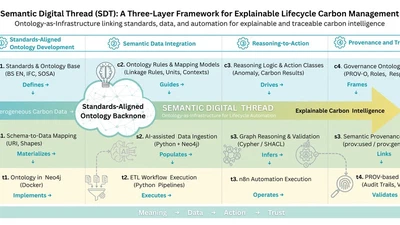 Semantic Digital Thread Framework for Explainable Lifecycle Carbon Management: An Ontology-Driven and Auditable Automation Backbone featured image
